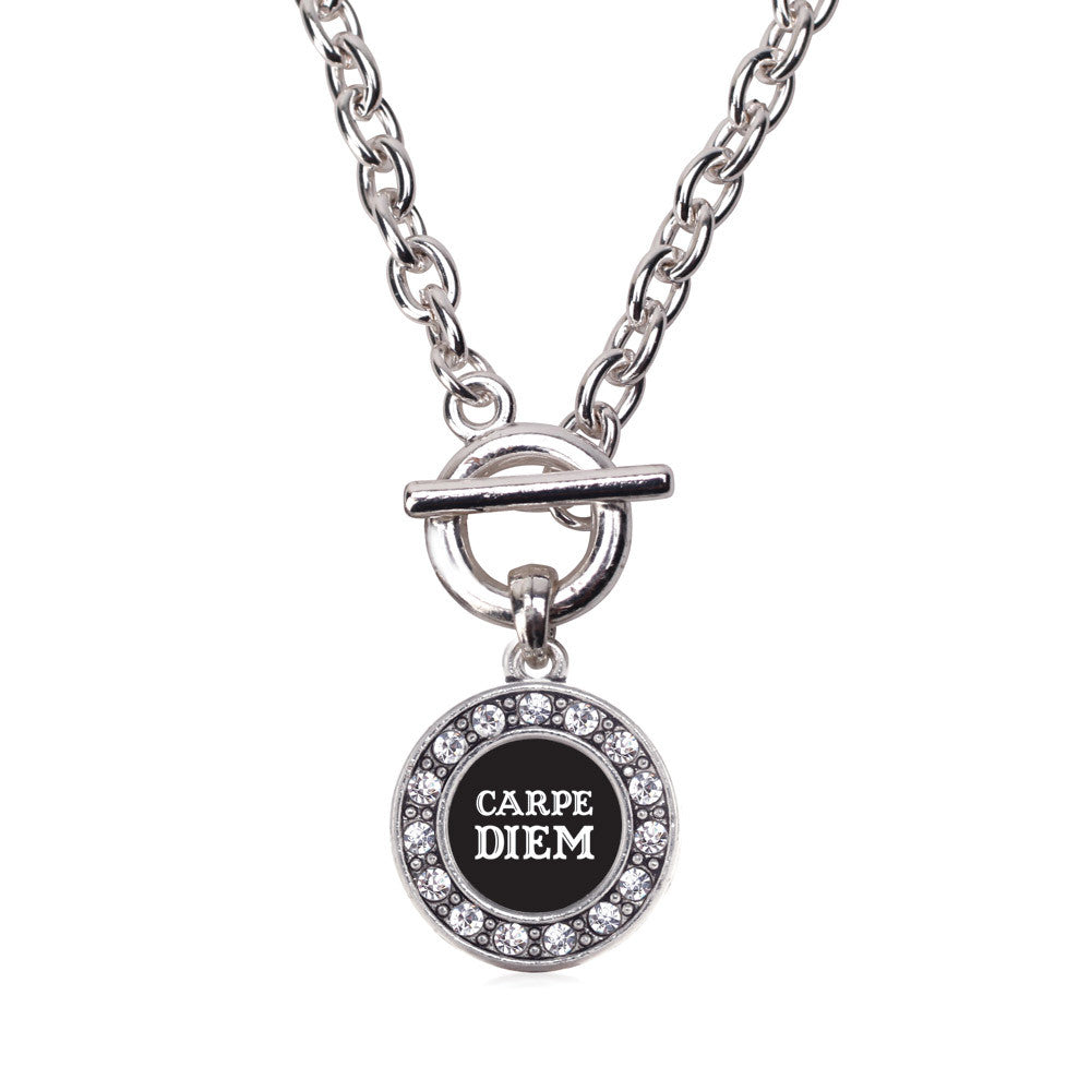 Carpe Diem Circle Charm