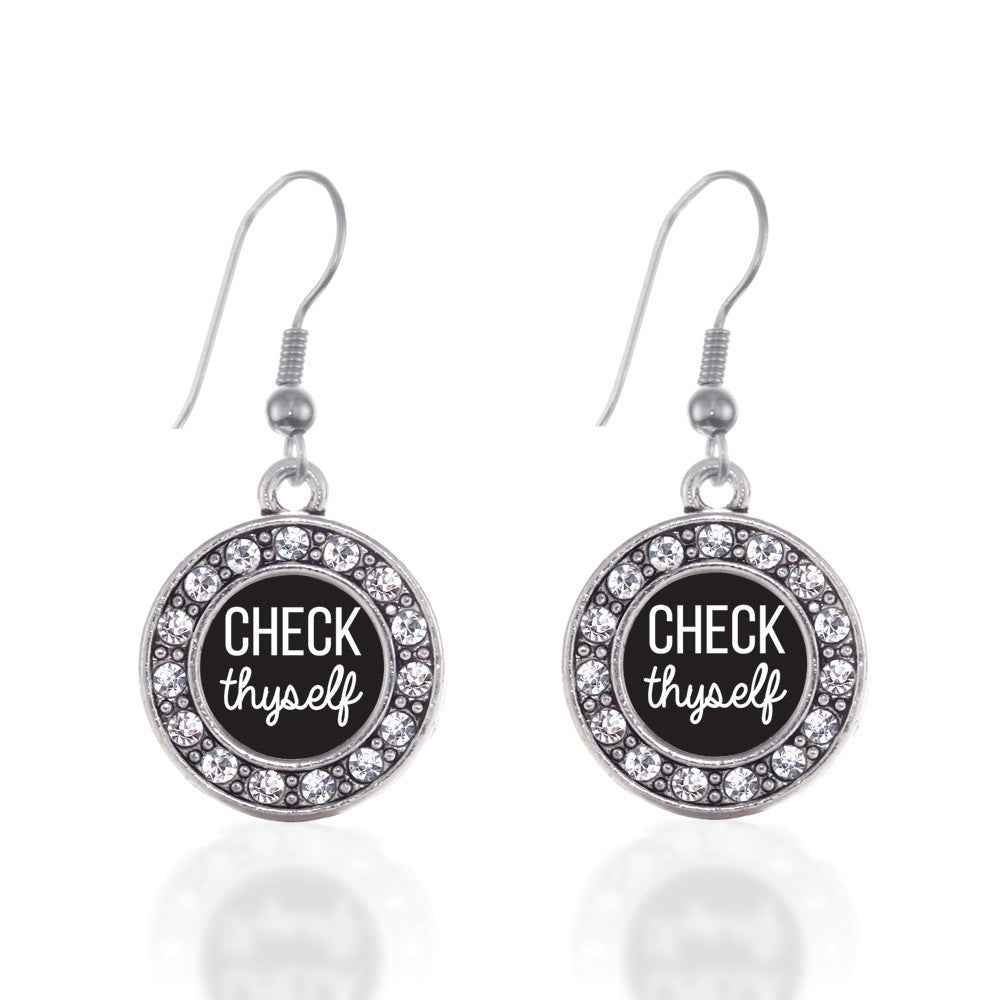 Check Thyself Circle Charm