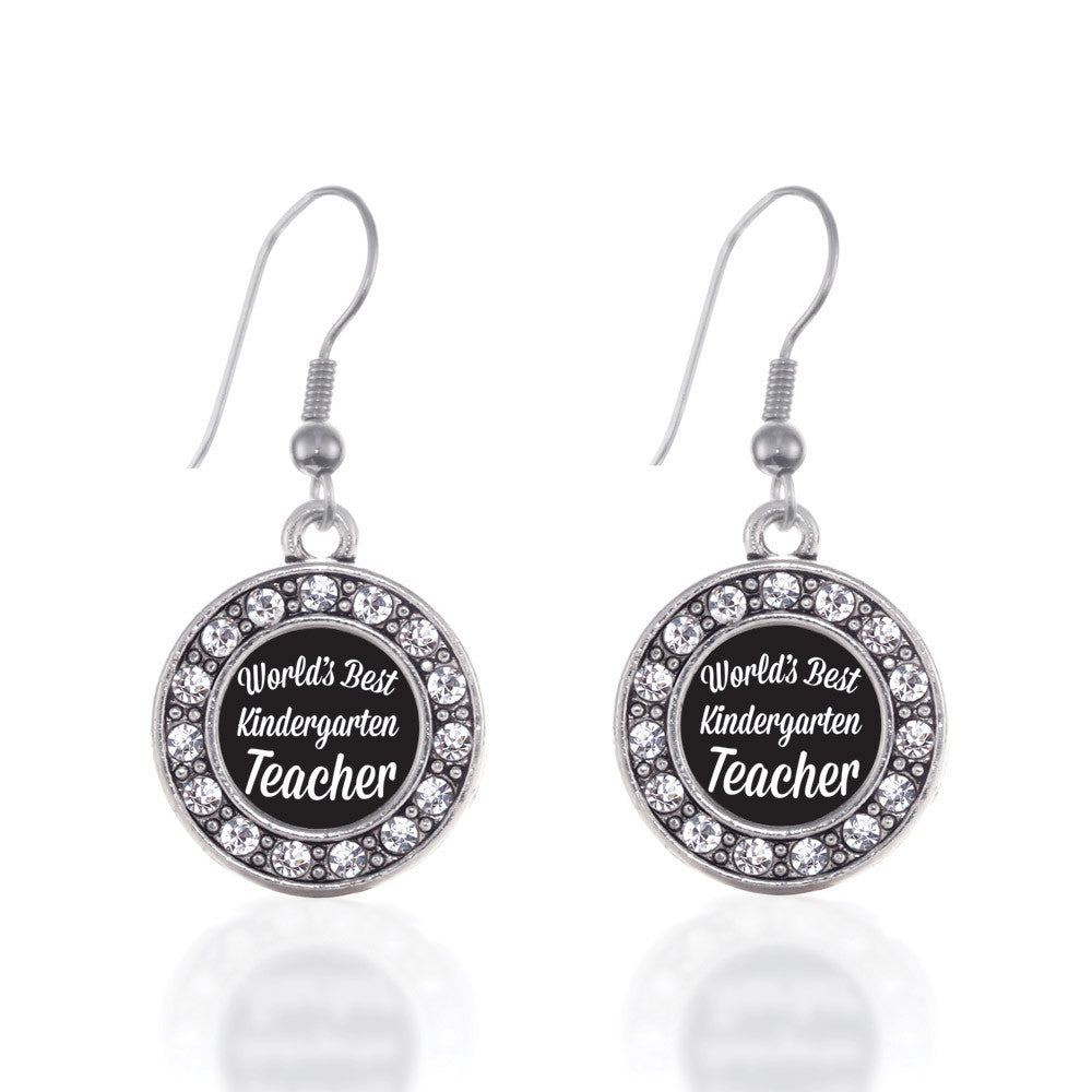 World's Best Kindergarten Teacher Circle Charm