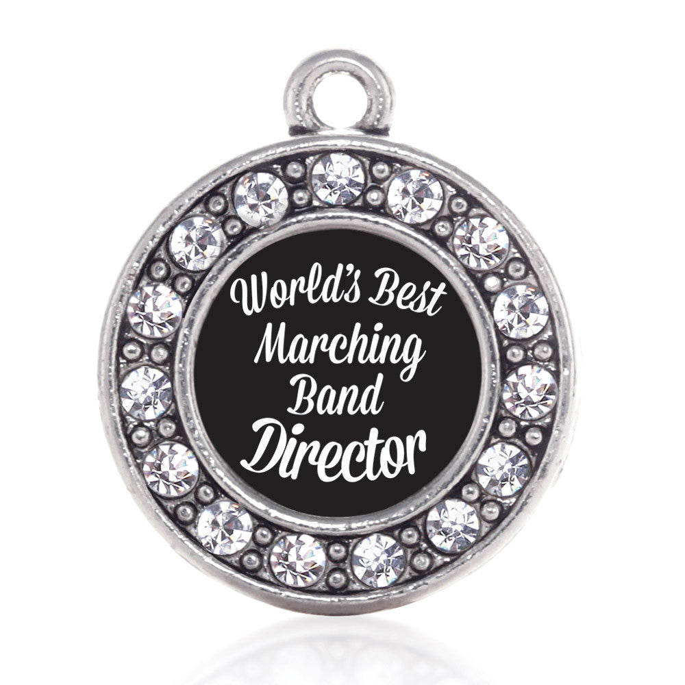 World's Best Marching Band Director Circle Charm