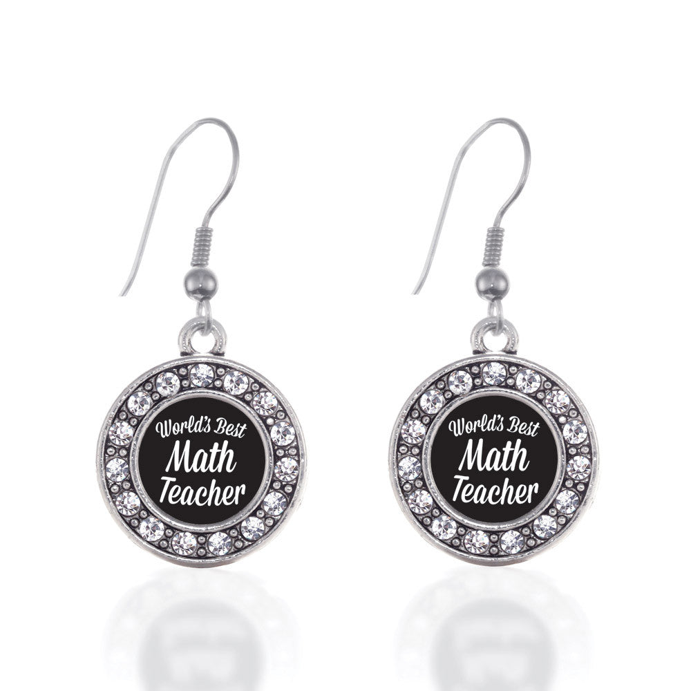 World's Best Math Teacher Circle Charm