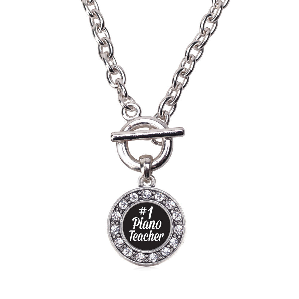#1 Piano Teacher Circle Charm