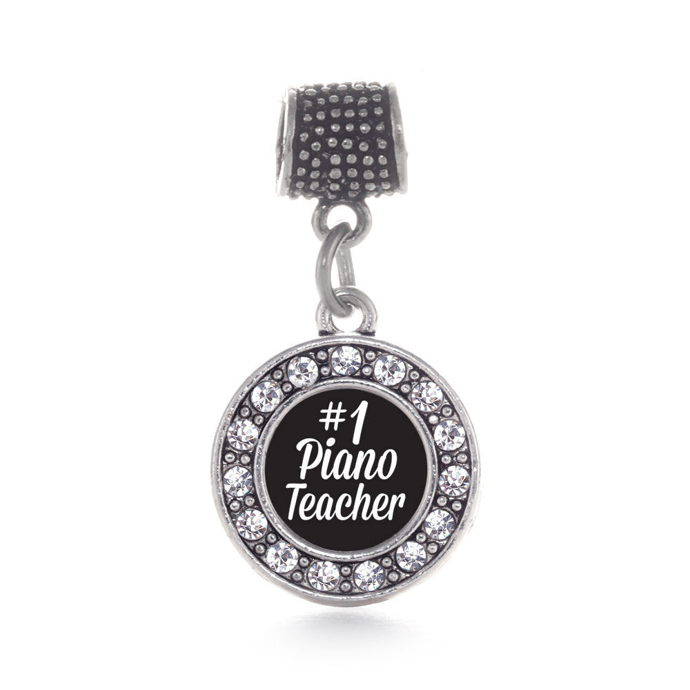 #1 Piano Teacher Circle Charm