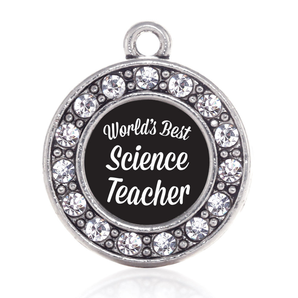 World's Best Science Teacher Circle Charm