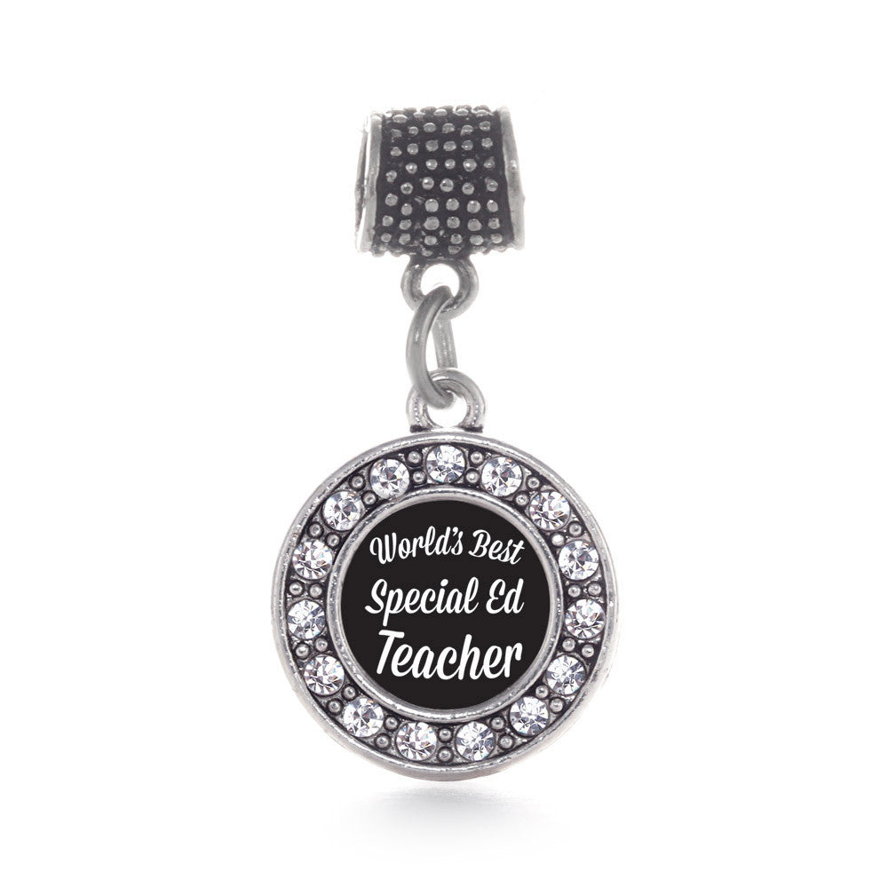 World's Best Special Ed Teacher Circle Charm