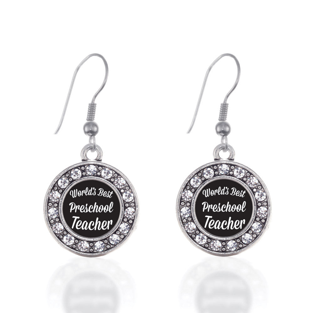World's Best Preschool Teacher Circle Charm