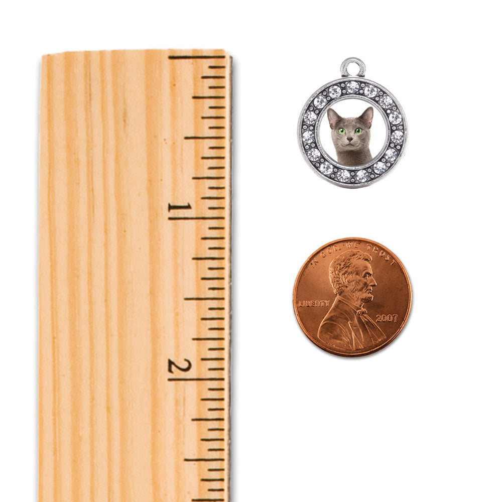 Birman Cat Circle Charm
