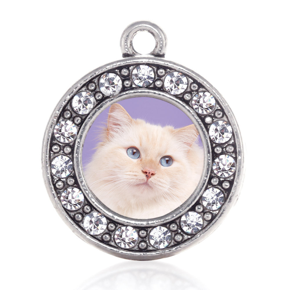 Ragdoll Cat Circle Charm