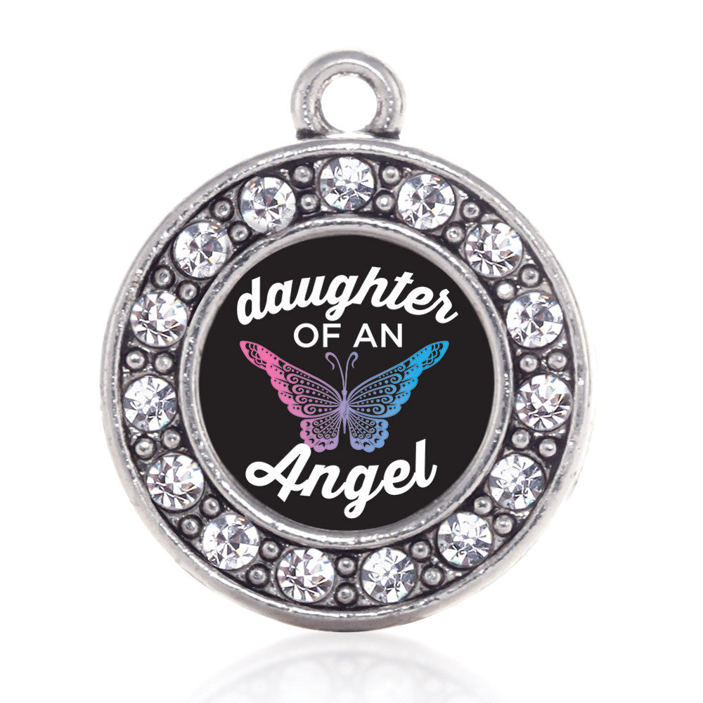 Daughter Of An Angel Circle Charm
