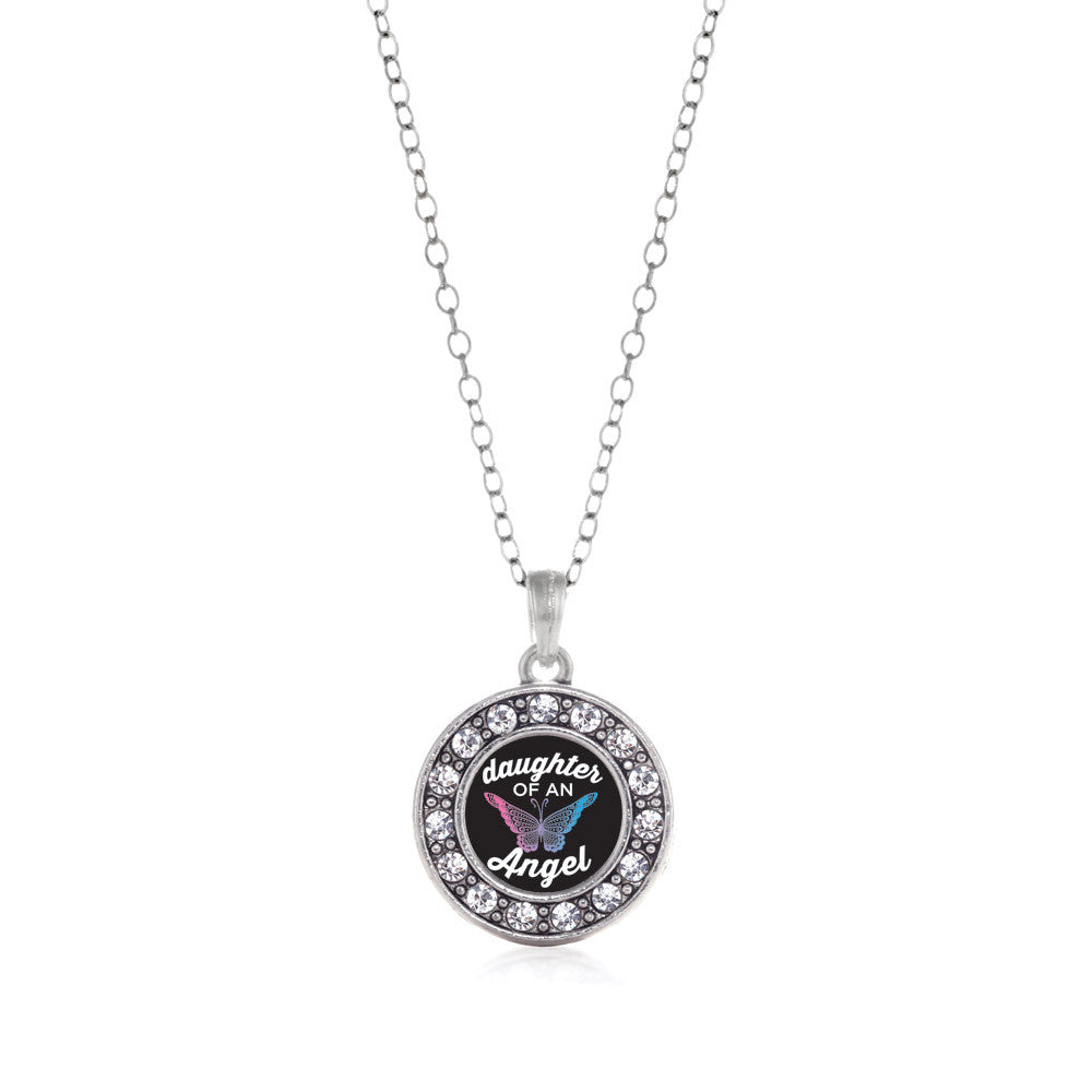 Daughter Of An Angel Circle Charm