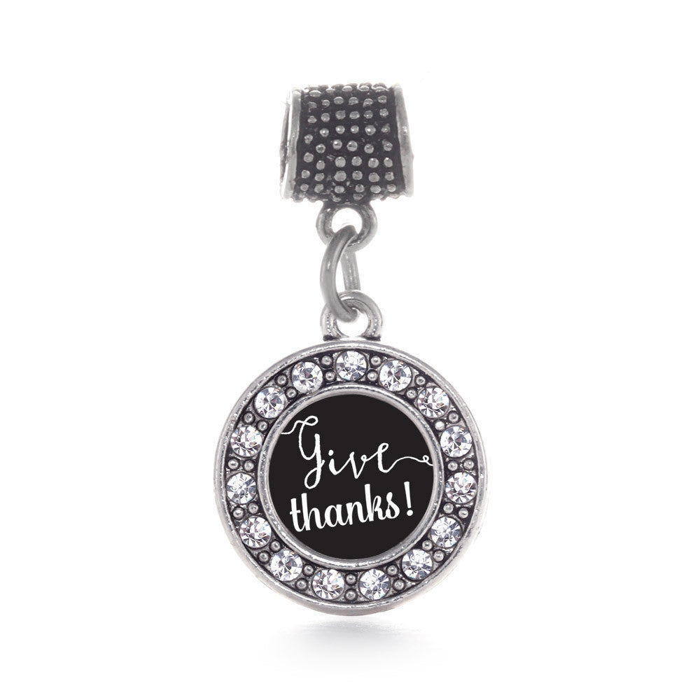 Give Thanks Circle Charm