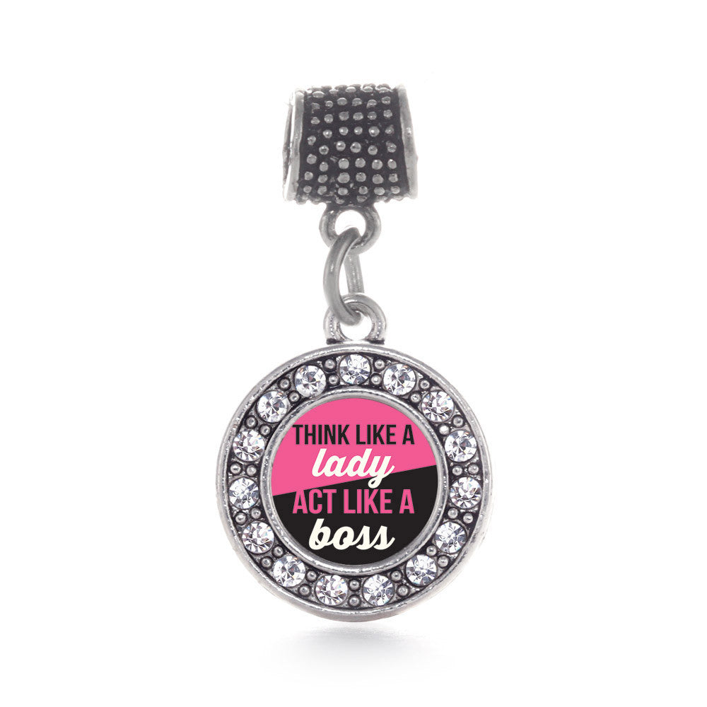 Think Like a Lady Circle Charm