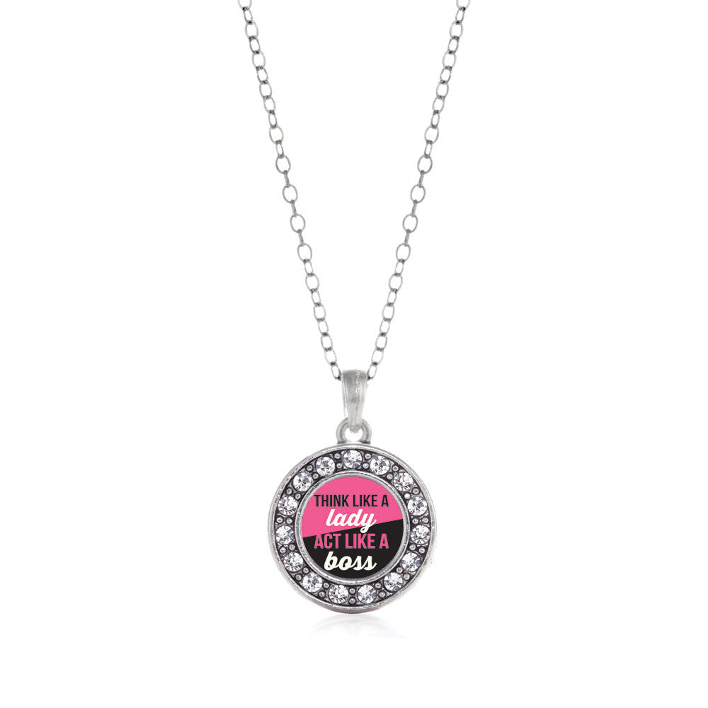 Think Like a Lady Circle Charm