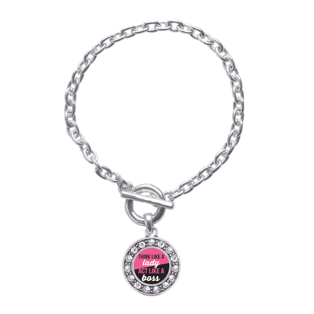 Think Like a Lady Circle Charm