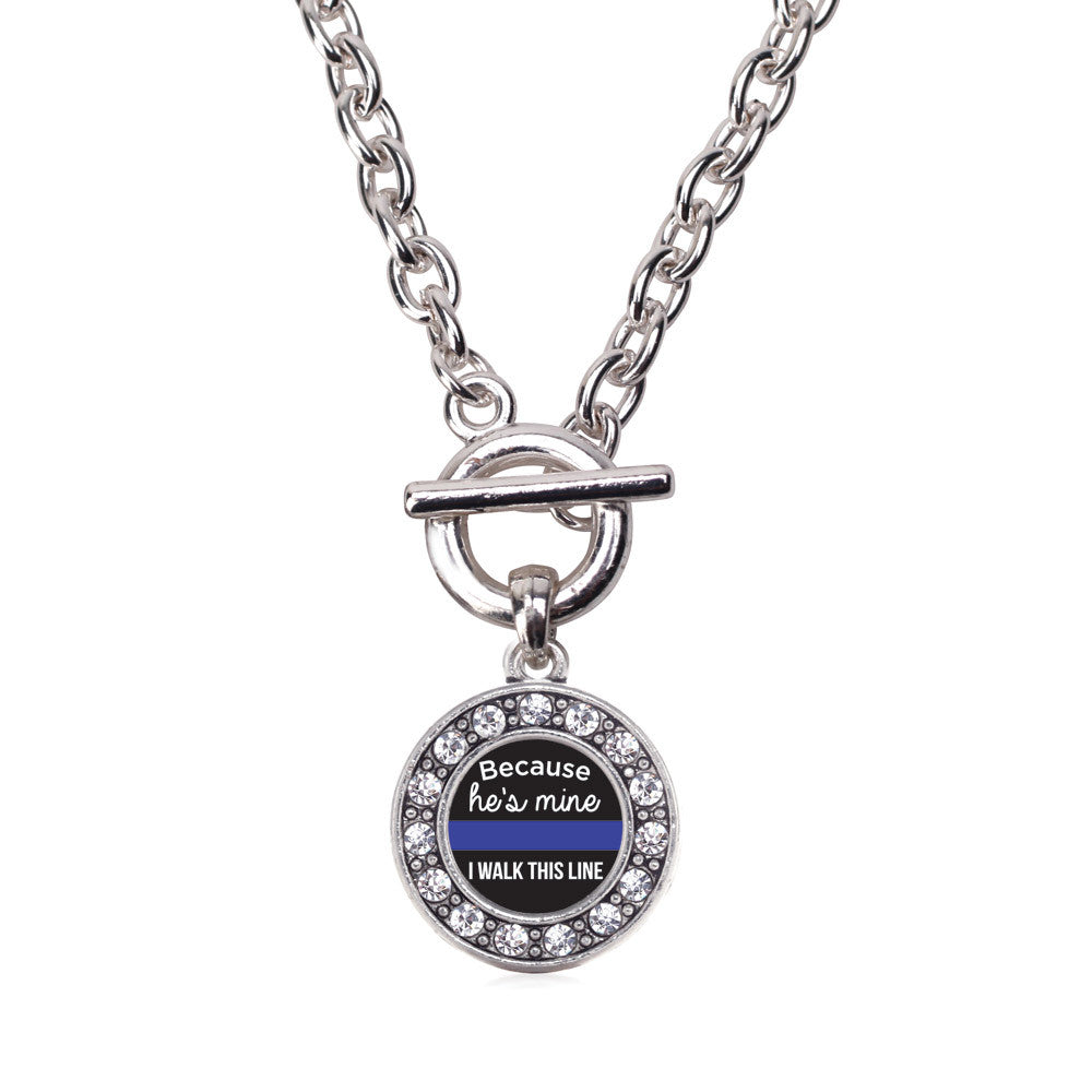 Because He's Mine Circle Charm