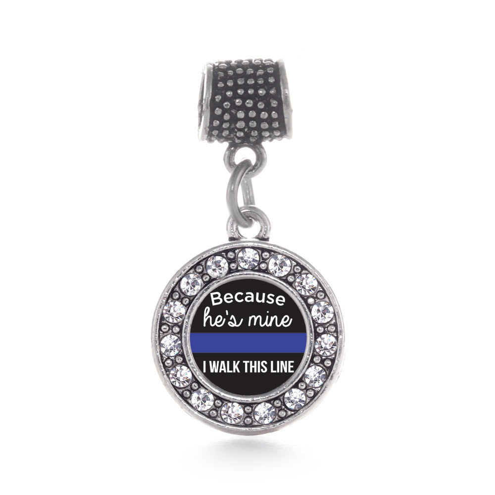 Because He's Mine Circle Charm