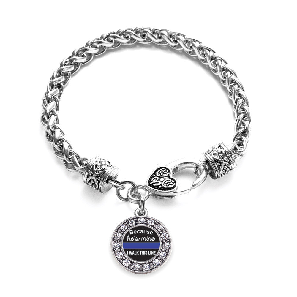Because He's Mine Circle Charm