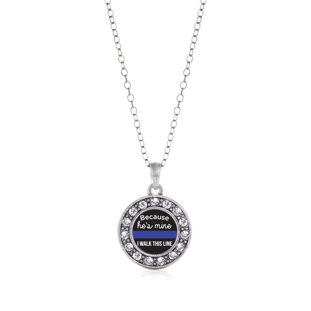 Because He's Mine Circle Charm