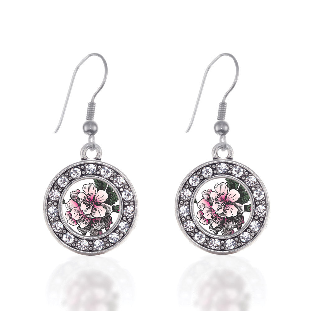 Apple Blossom Circle Charm