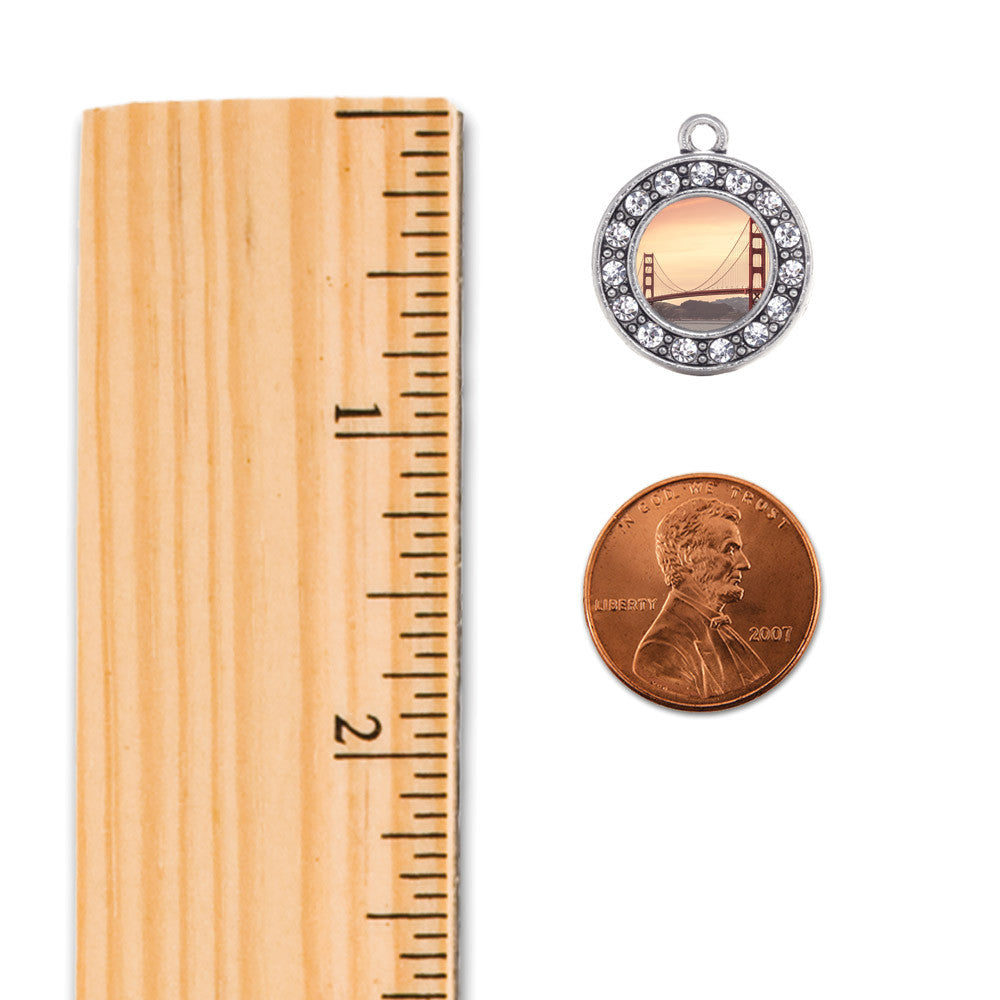Baker Beach Circle Charm
