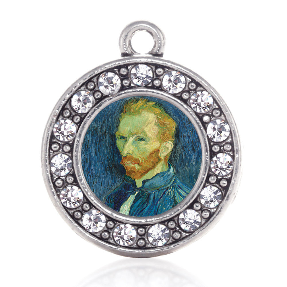 Vincent Van Gogh Circle Charm