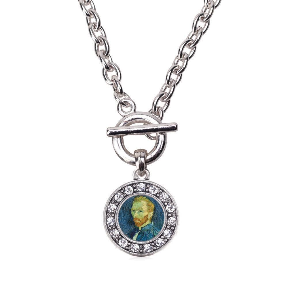 Vincent Van Gogh Circle Charm
