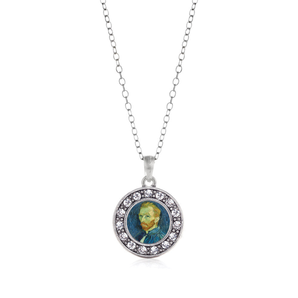 Vincent Van Gogh Circle Charm
