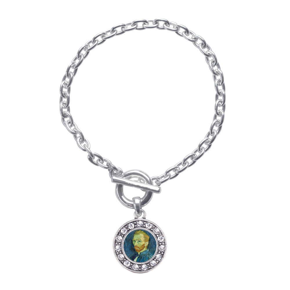 Vincent Van Gogh Circle Charm
