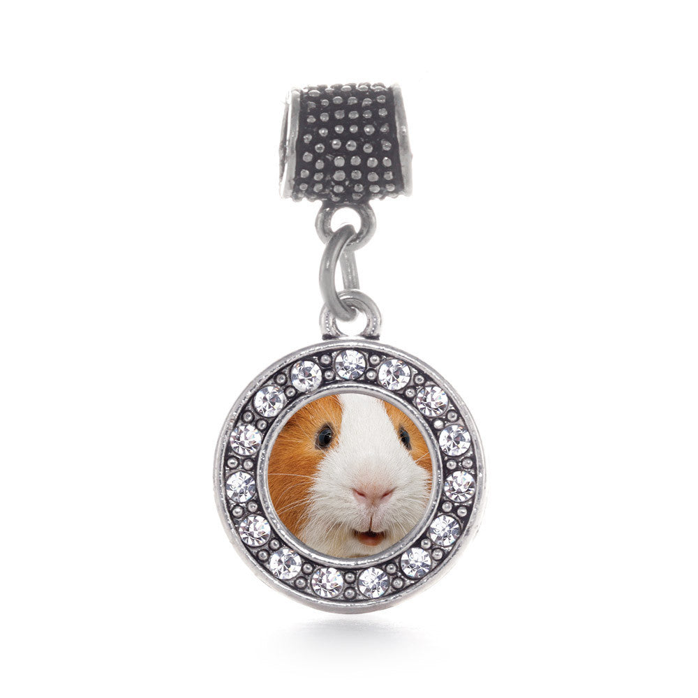 I Love Guinea Pigs Circle Charm