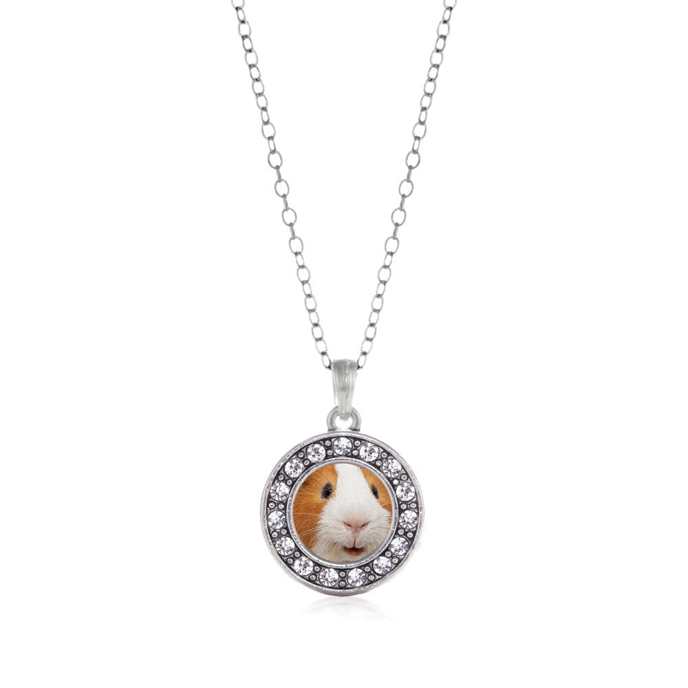 I Love Guinea Pigs Circle Charm