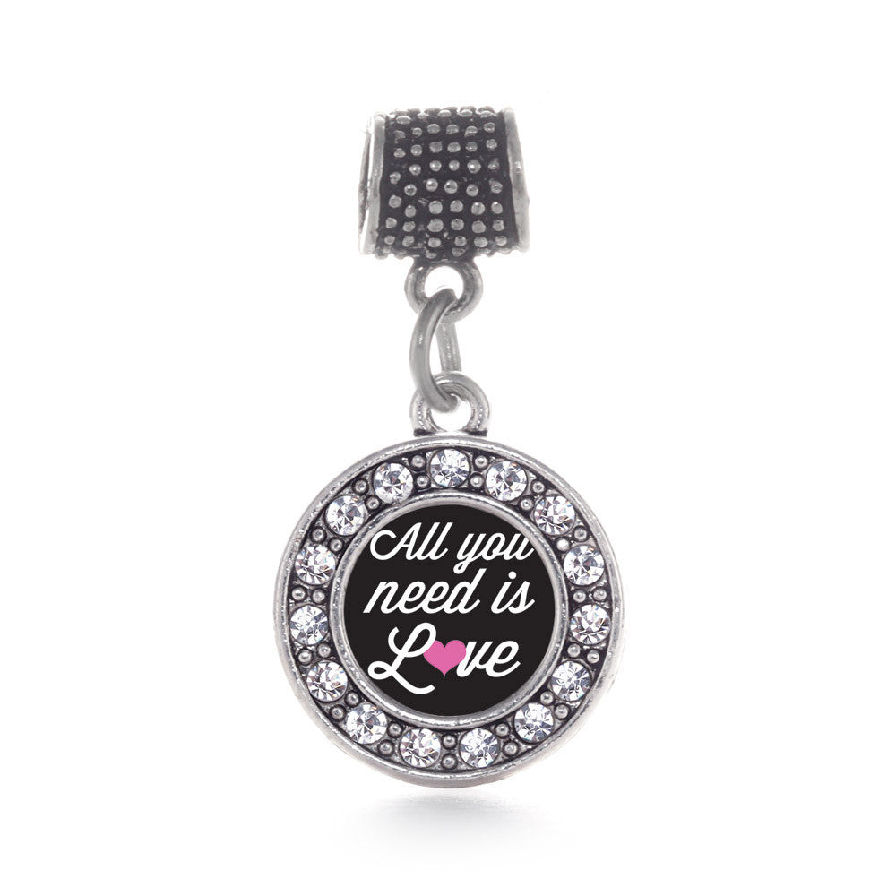 All You Need Is Love Circle Charm