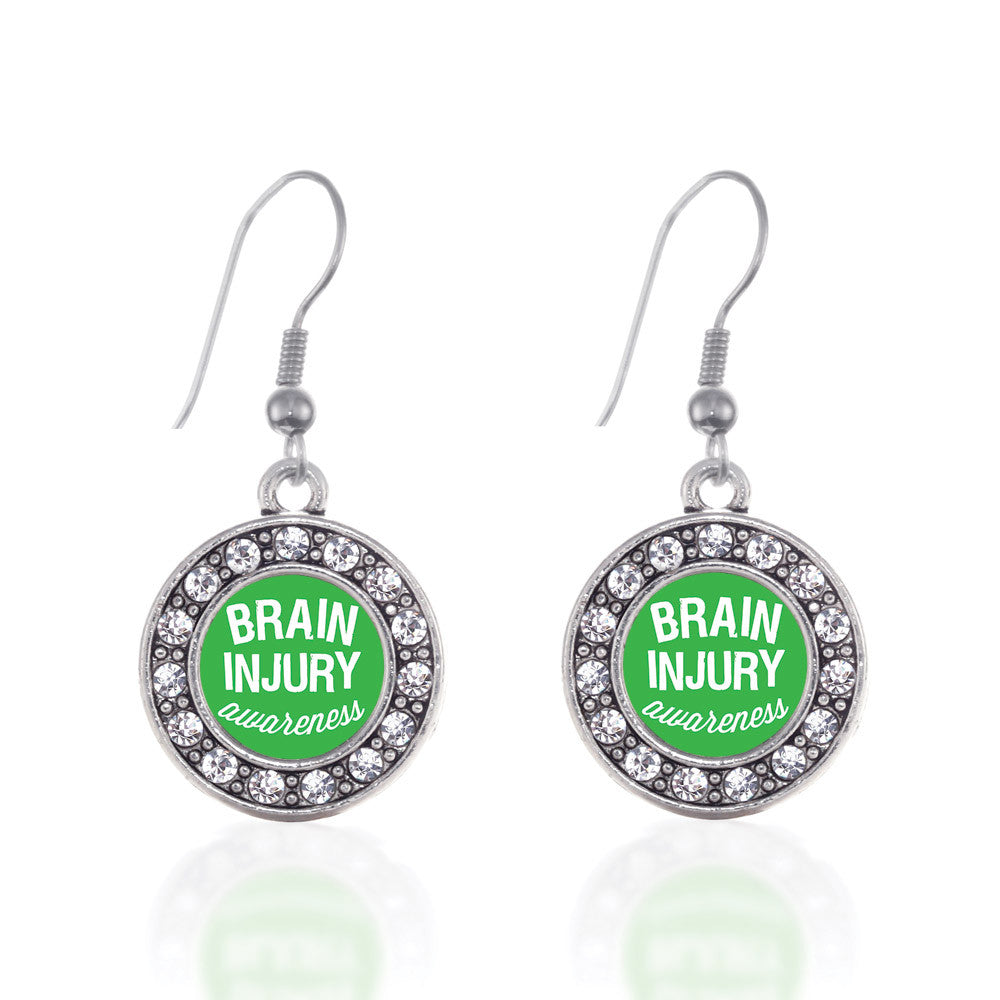 Brain Injury Awareness  Circle Charm