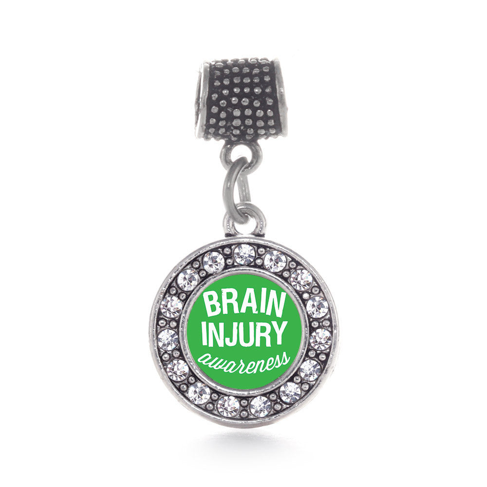 Brain Injury Awareness  Circle Charm