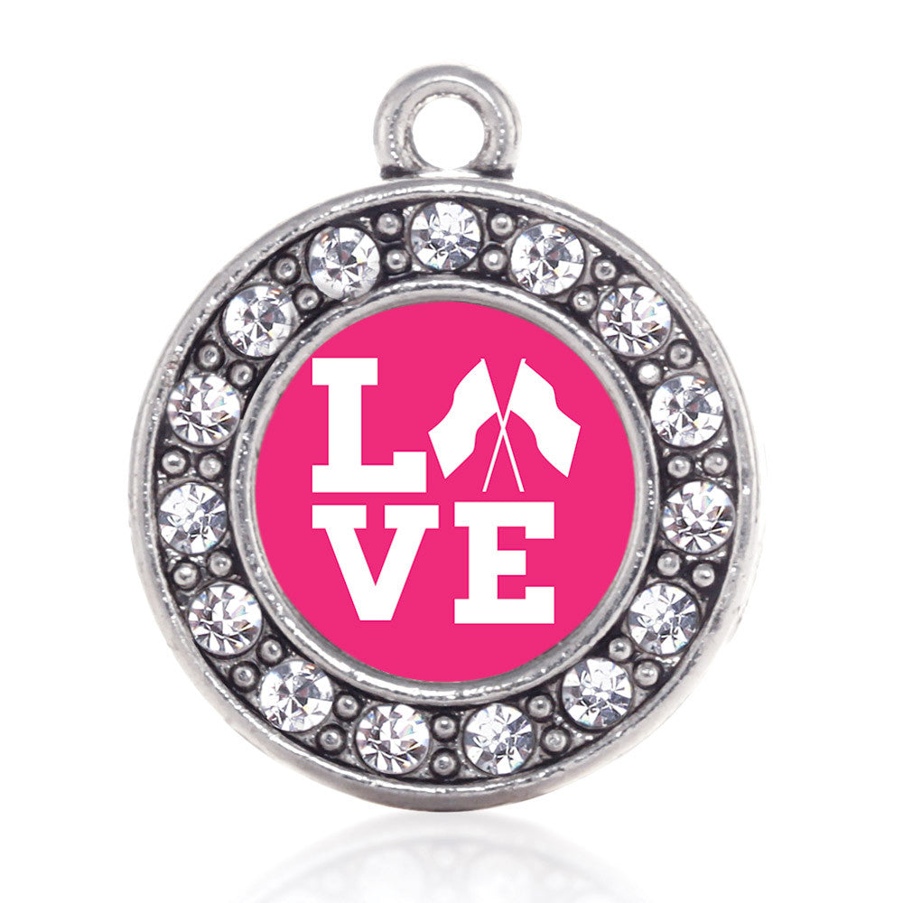 Color Guard Love Circle Charm