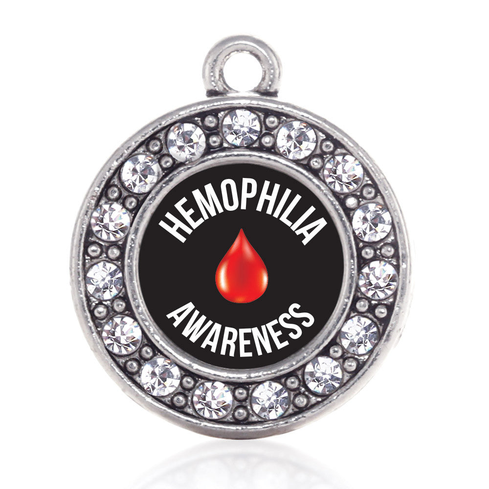 Hemophilia Awareness Circle Charm