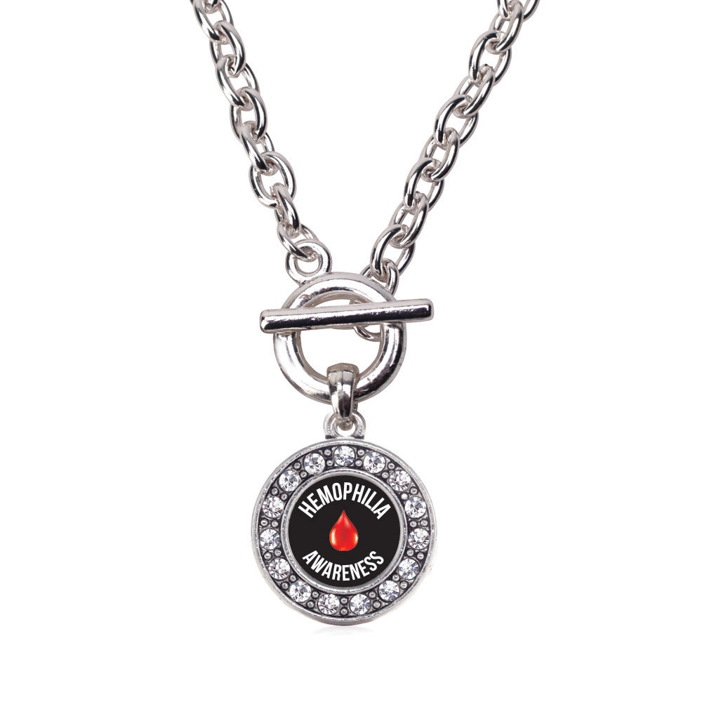 Hemophilia Awareness Circle Charm