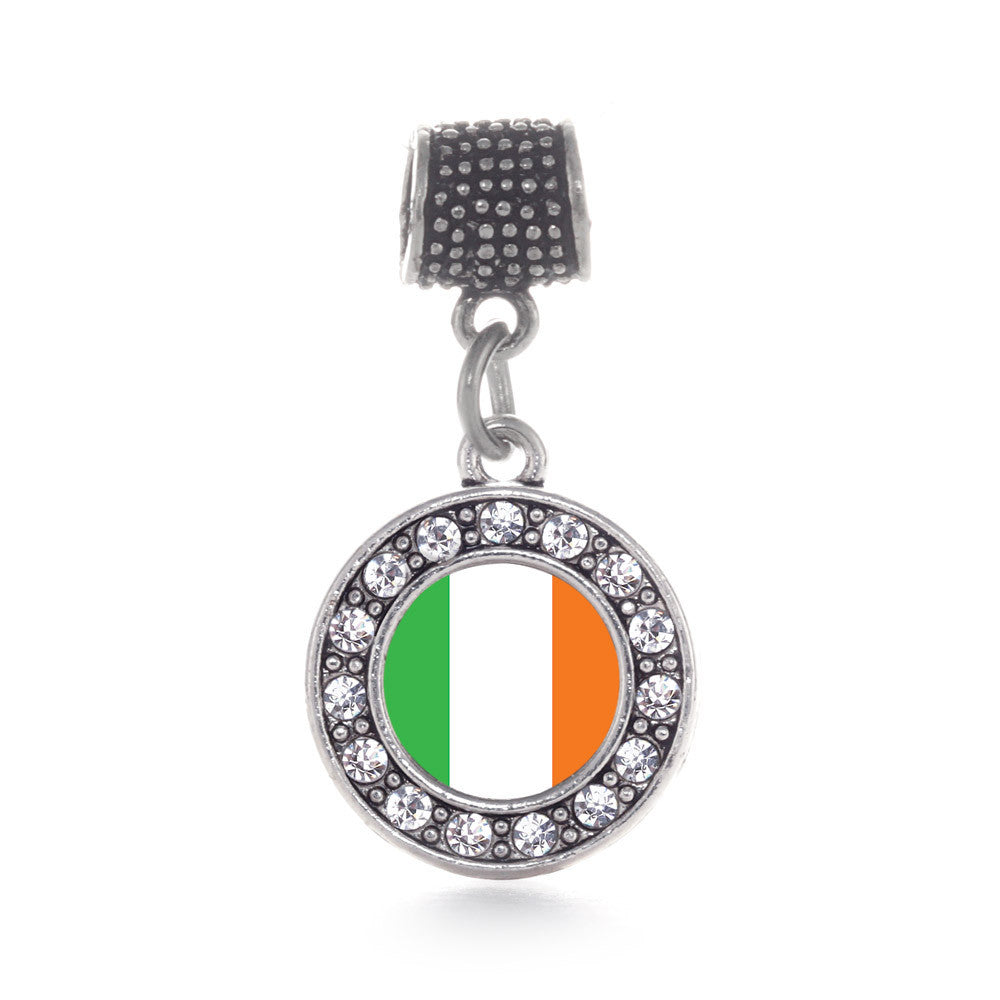 Ireland Flag Circle Charm