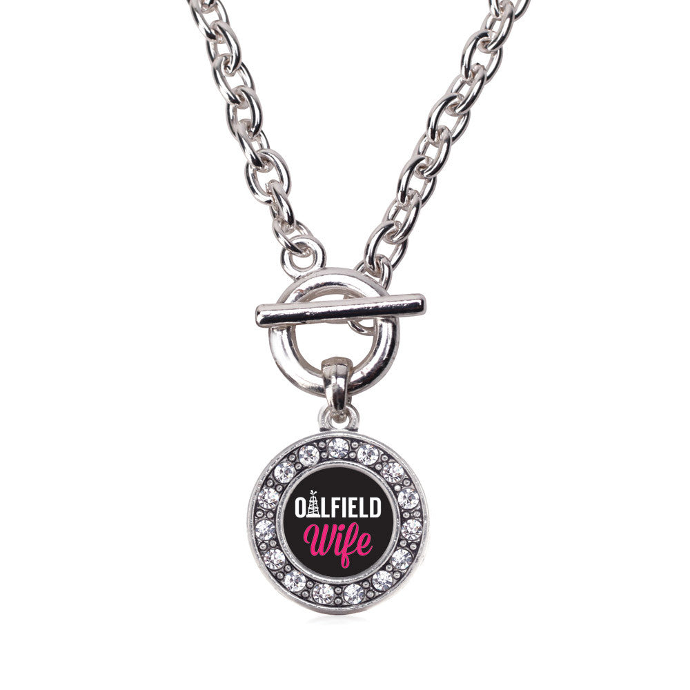 Oilfield Wife Circle Charm
