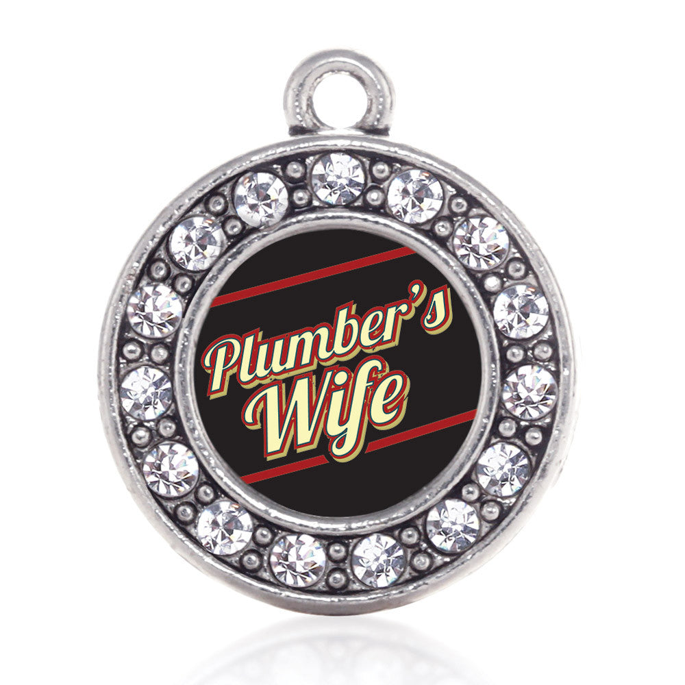 Plumber's Wife  Circle Charm
