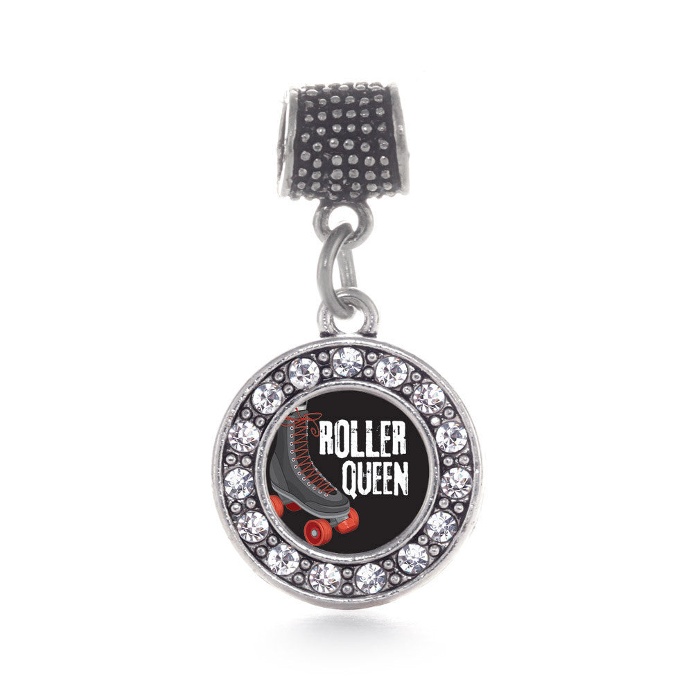 Roller Queen  Circle Charm