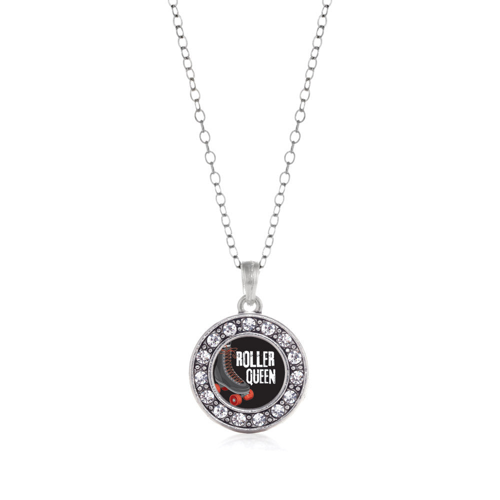 Roller Queen  Circle Charm