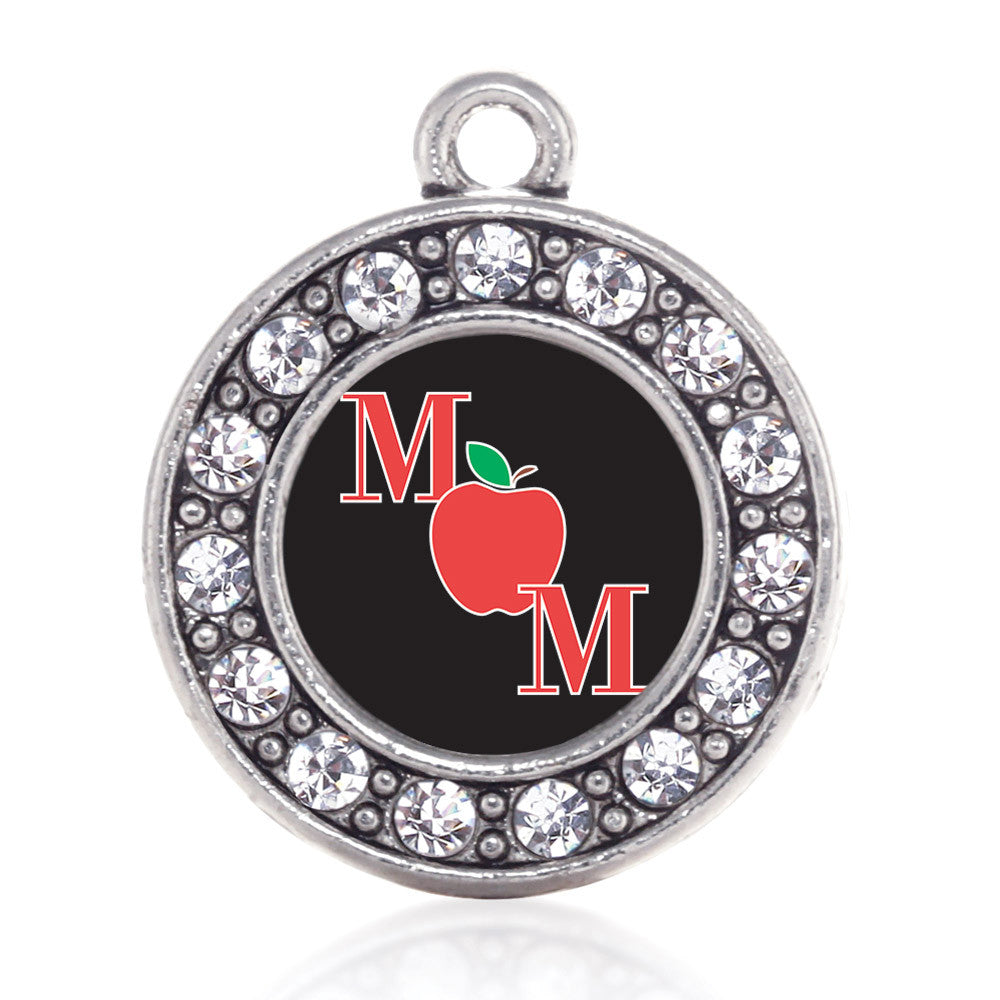 Teacher Mom Circle Charm