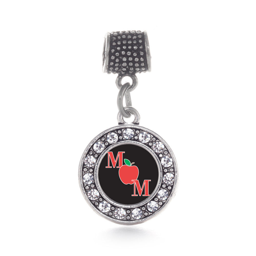 Teacher Mom Circle Charm