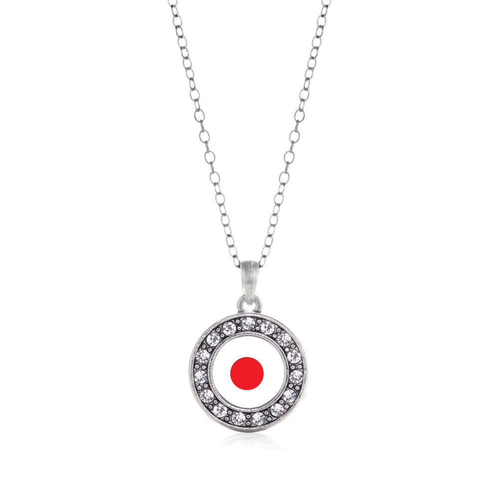 Japan Flag  Circle Charm