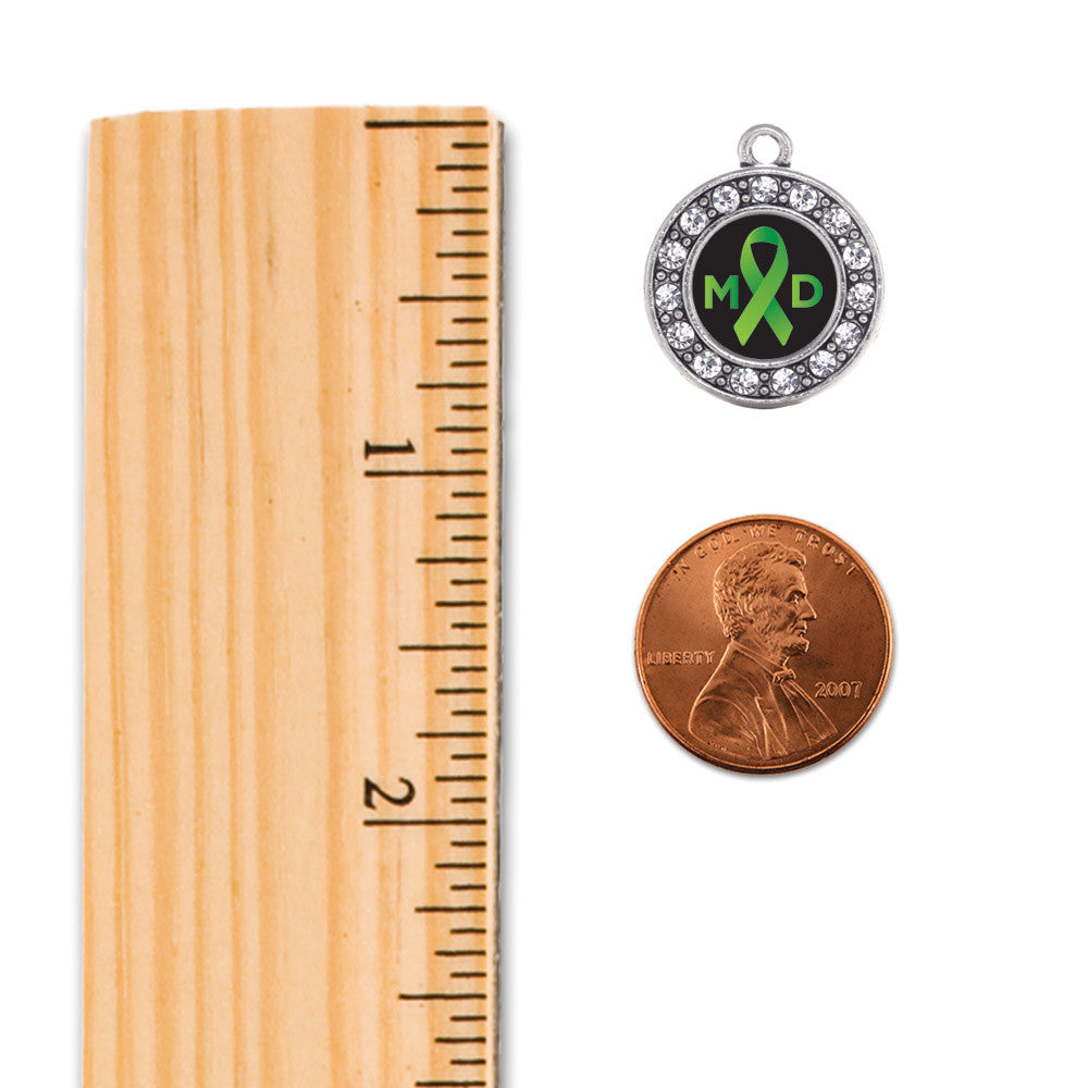 Muscular Dystrophy Circle Charm