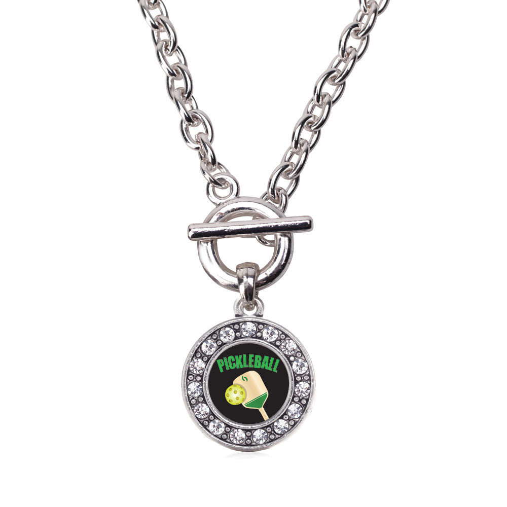 Pickleball Circle Charm