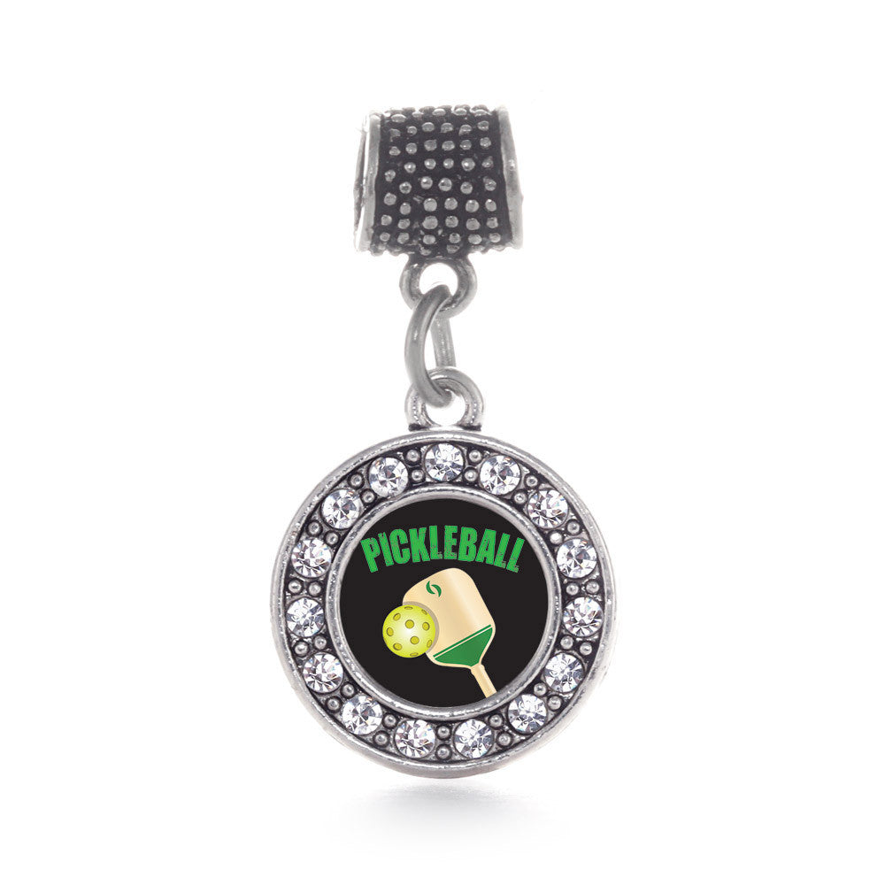 Pickleball Circle Charm