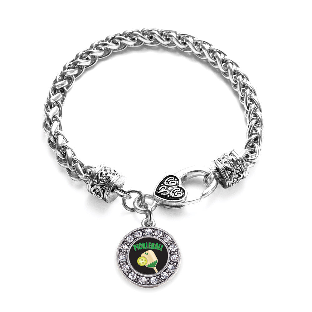 Pickleball Circle Charm