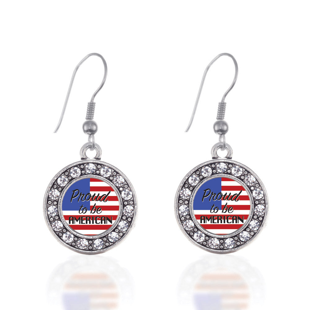 Proud to be American Circle Charm
