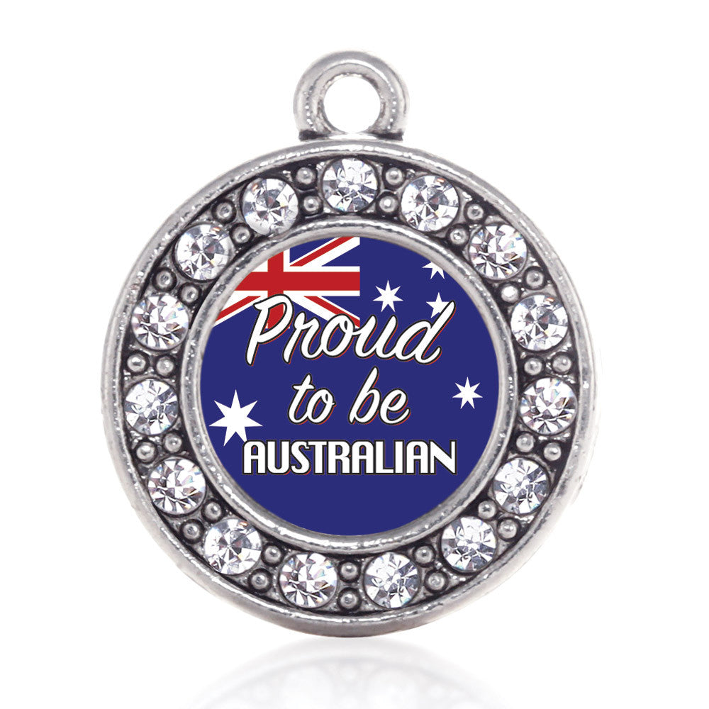 Proud to be Australian Circle Charm